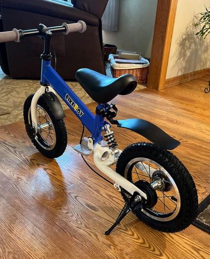 Bicicleta para Niños, 2 en 1 aro 14, Pedales y balance. Azul