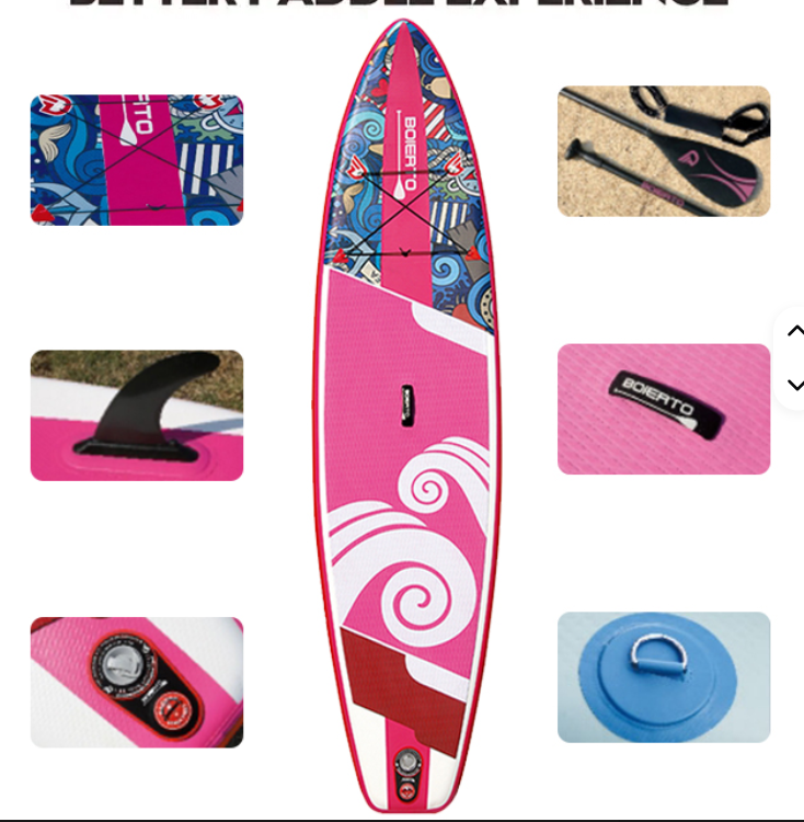 Boierto Touring Rosada 11,5" x 31" x 6"