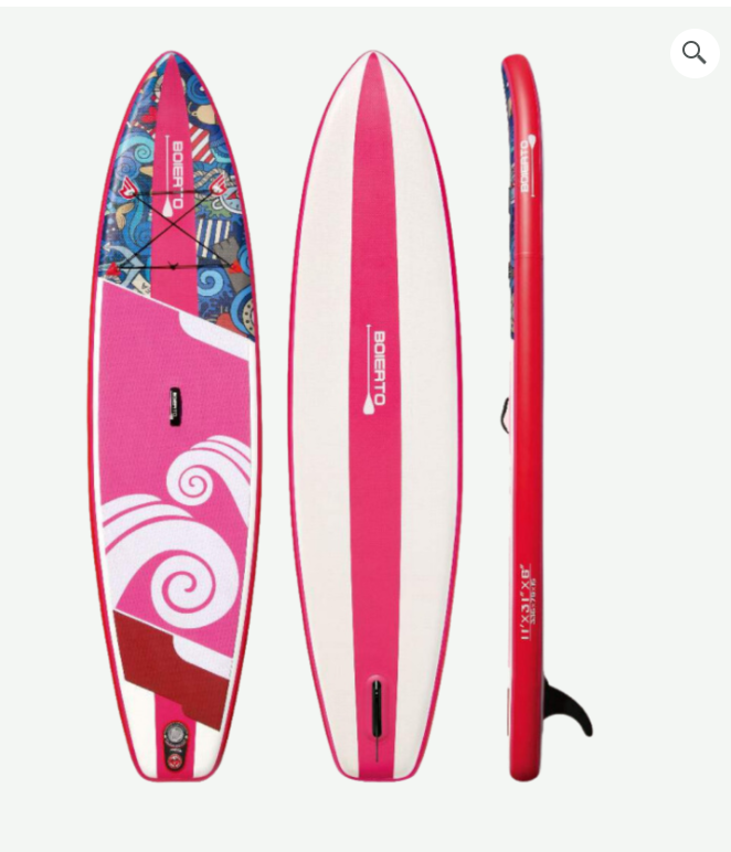 Boierto Touring Rosada 11,5" x 31" x 6"