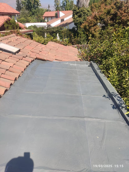 Membrana Impermeabilizante de Butilo Reforzada con Polímero ASA 1metro x 10 Metros