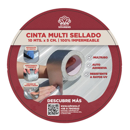 Cinta tapa gotera 10cm x 10m